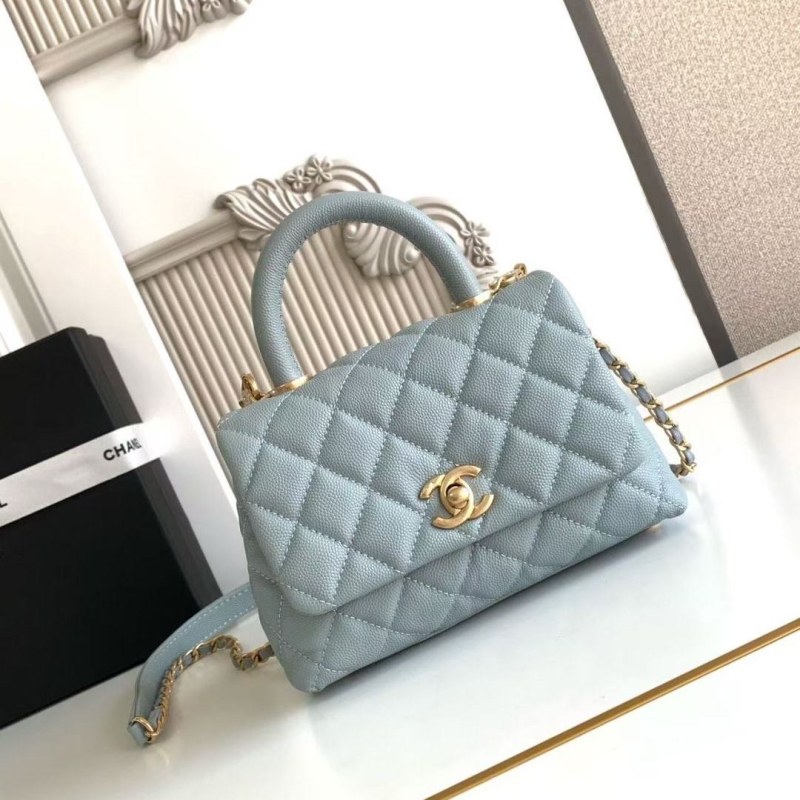 Ch**el top handle bags